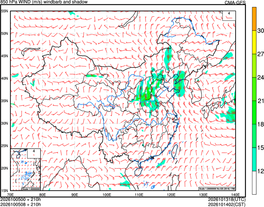 10/05 00时 +210小时