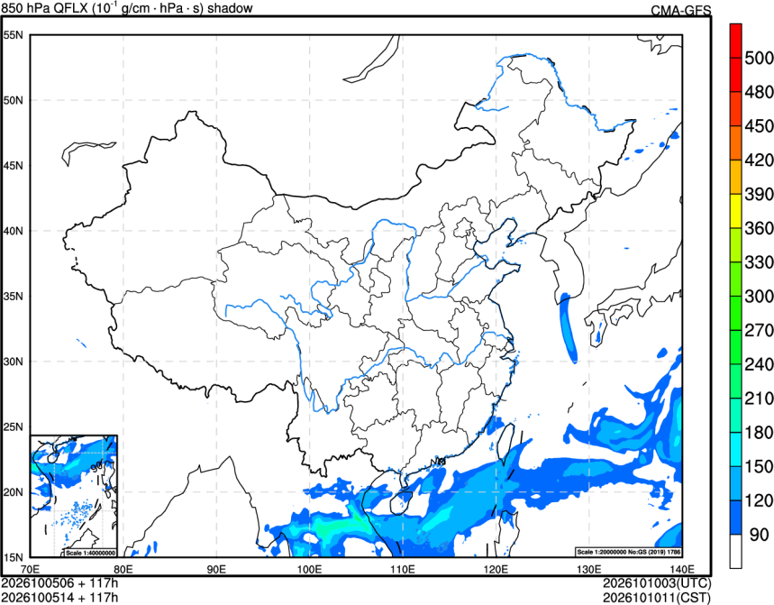 10/05 06时 +117小时