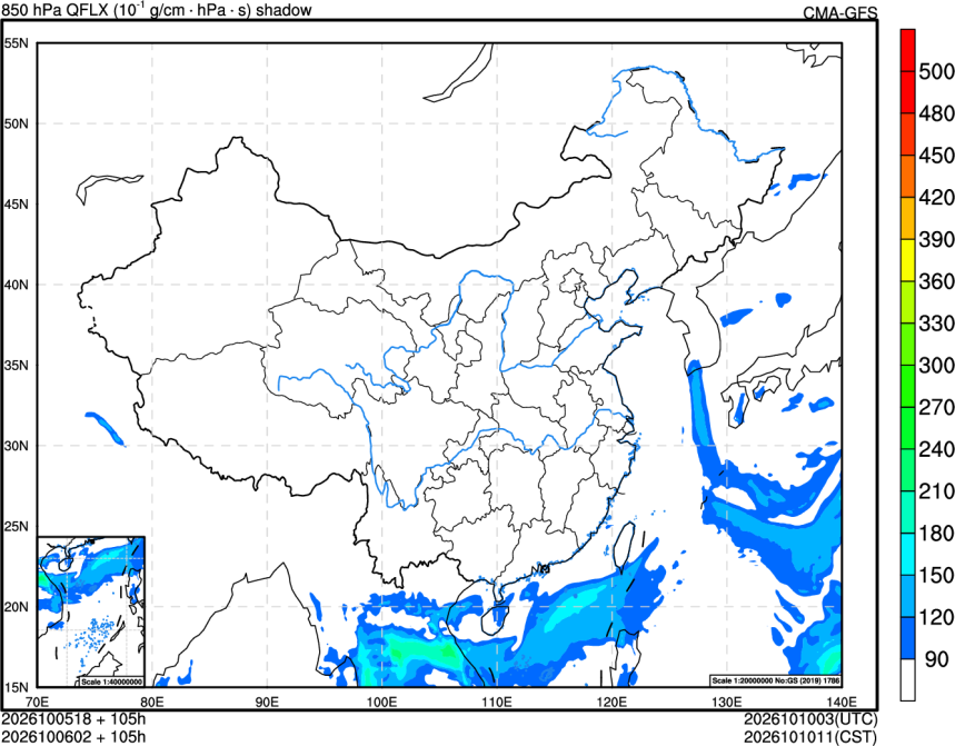 10/05 18时 +105小时