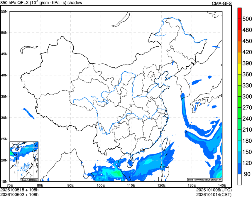 10/05 18时 +108小时