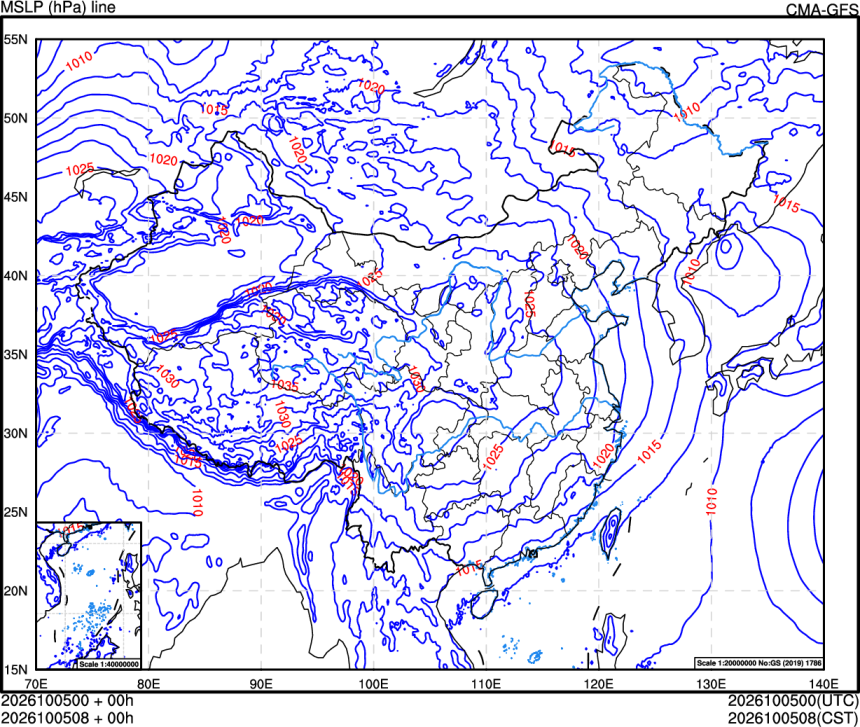 10/05 00时 +000小时
