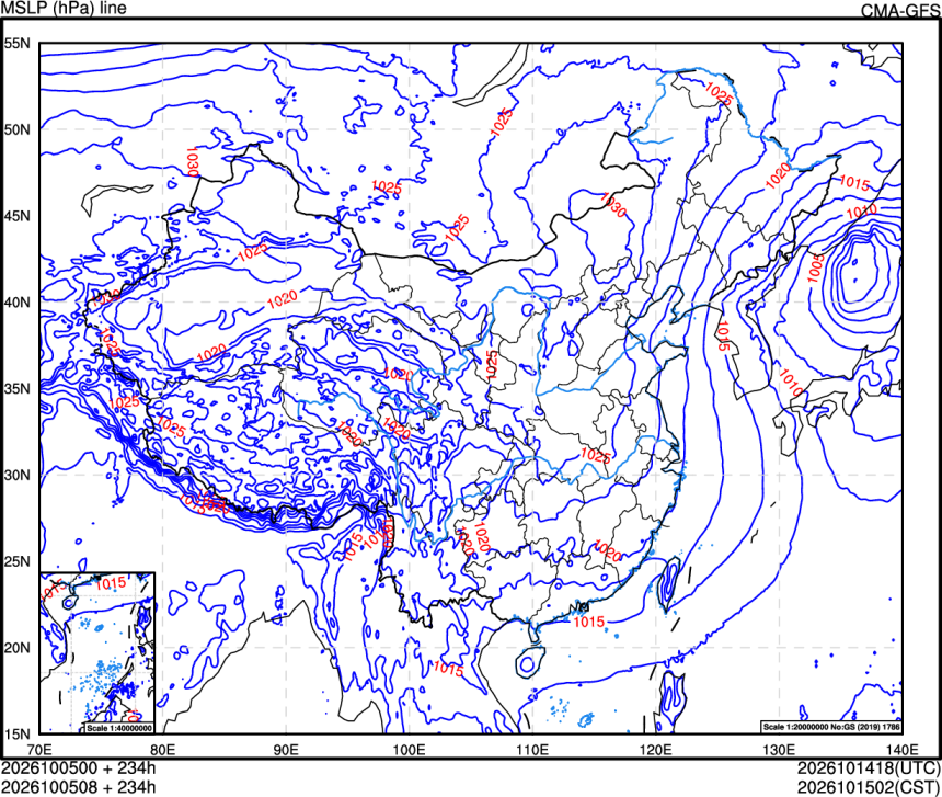 10/05 00时 +234小时