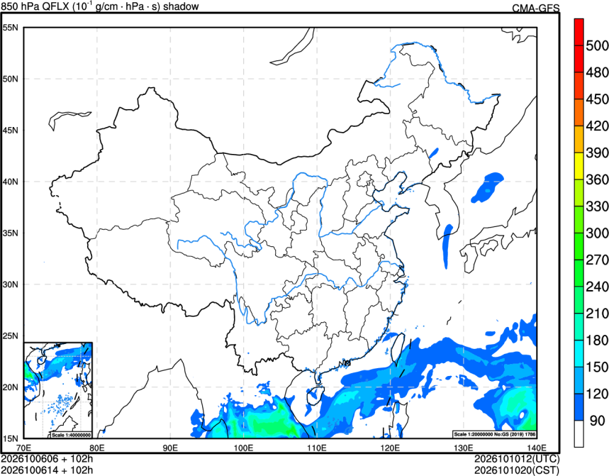 10/06 06时 +102小时