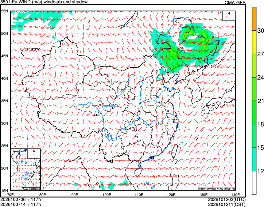 10/07 06时 +117小时