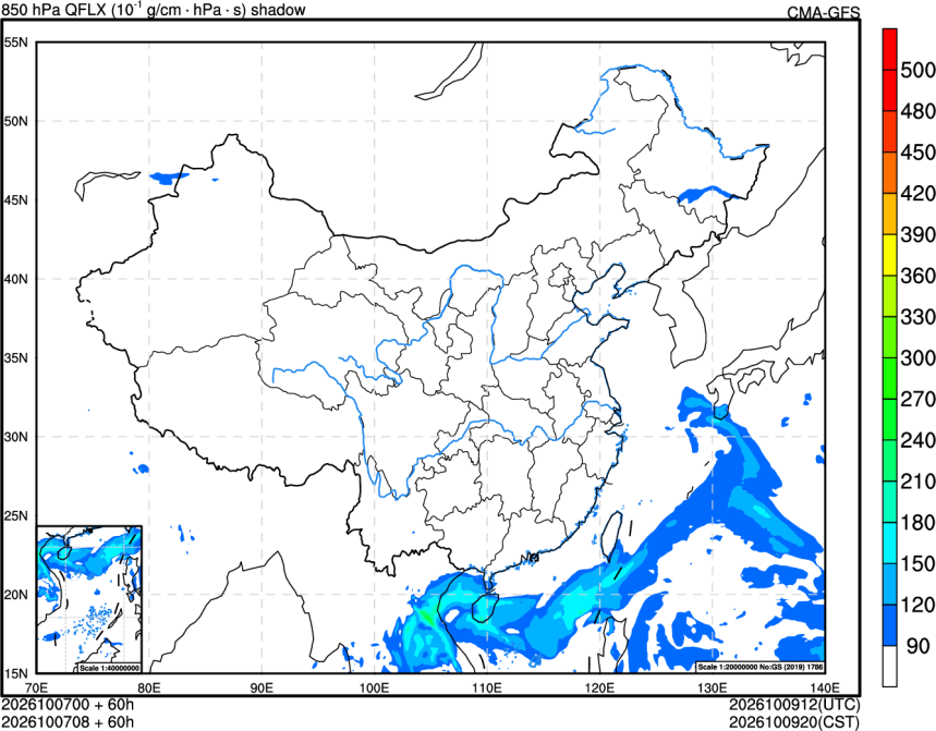 10/07 00时 +060小时