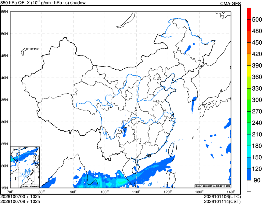 10/07 00时 +102小时