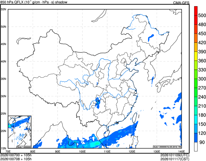 10/07 00时 +105小时