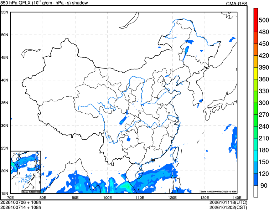 10/07 06时 +108小时