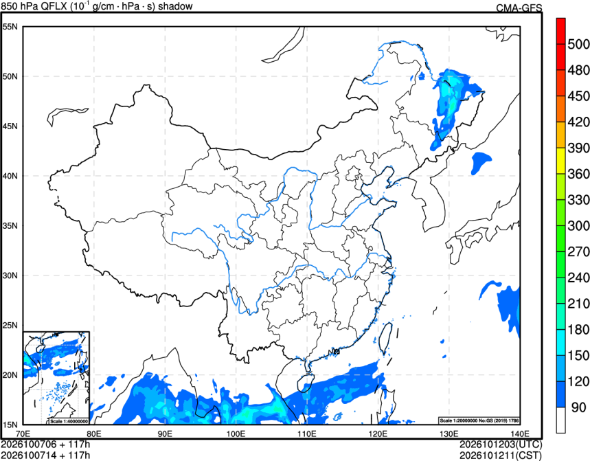 10/07 06时 +117小时