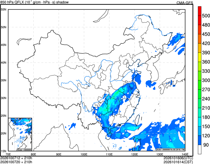 10/07 12时 +210小时