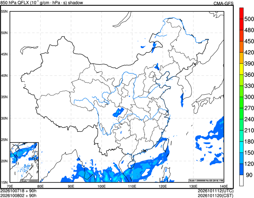 10/07 18时 +090小时
