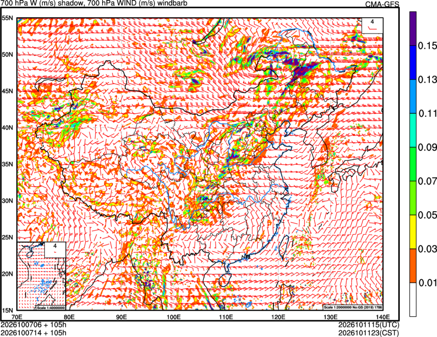 10/07 06时 +105小时