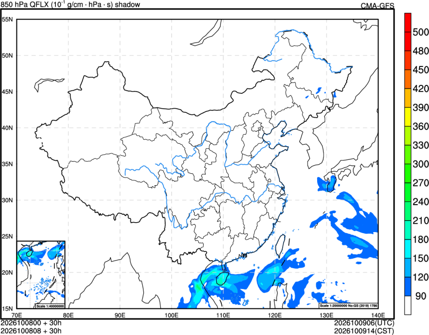 10/08 00时 +030小时