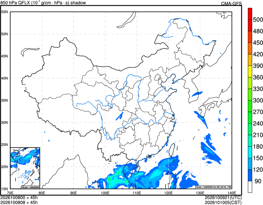 10/08 00时 +045小时