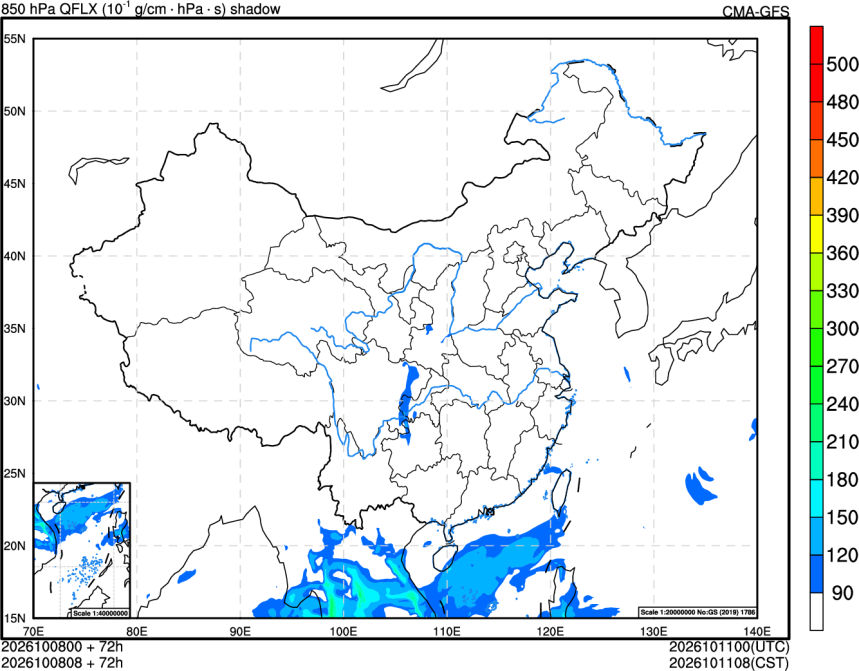 10/08 00时 +072小时