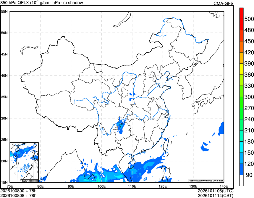 10/08 00时 +078小时