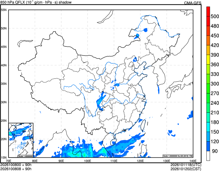 10/08 00时 +090小时