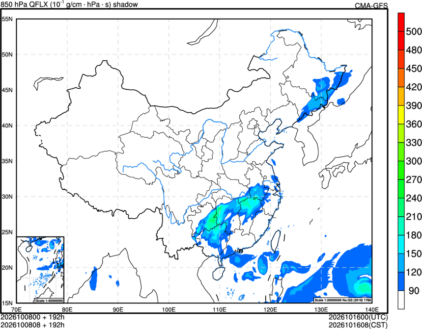 10/08 00时 +192小时