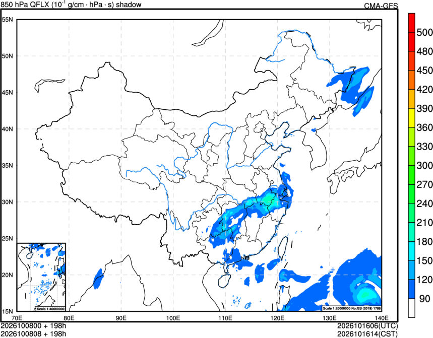 10/08 00时 +198小时