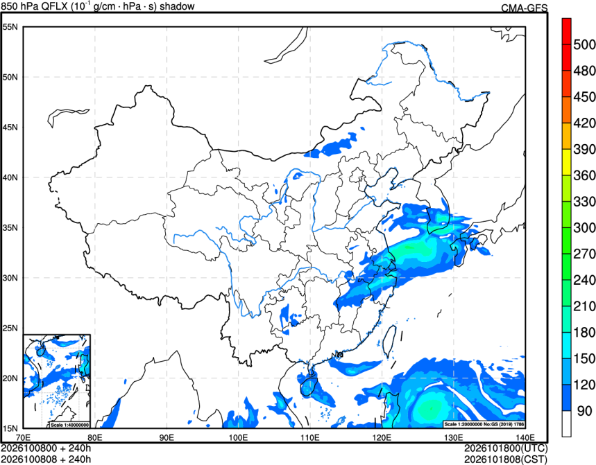 10/08 00时 +240小时