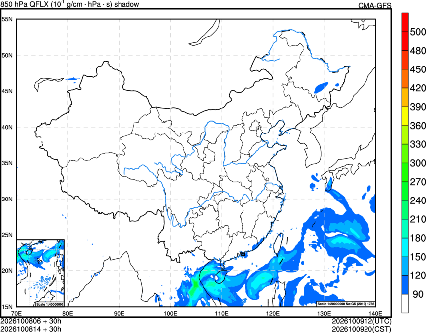 10/08 06时 +030小时