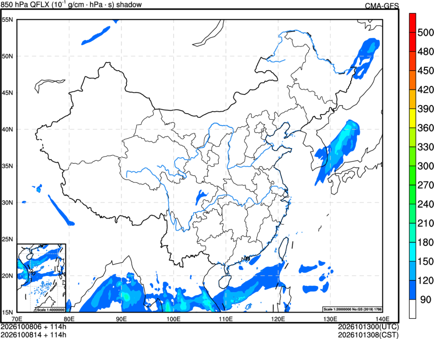 10/08 06时 +114小时