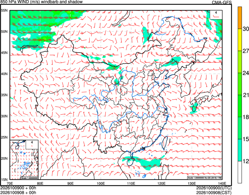 10/09 00时 +000小时