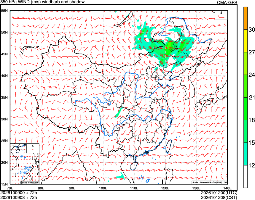 10/09 00时 +072小时
