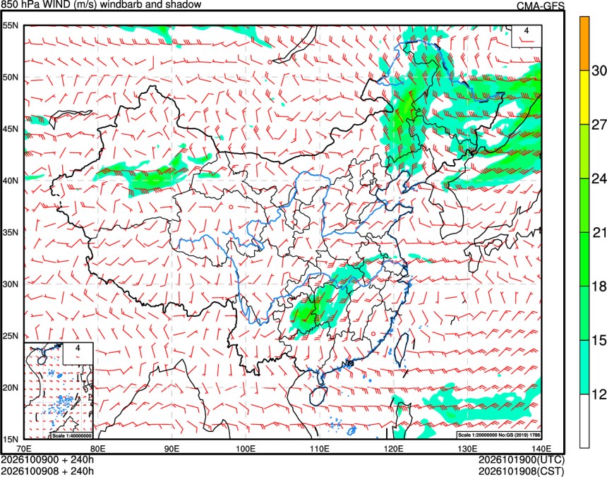 10/09 00时 +240小时