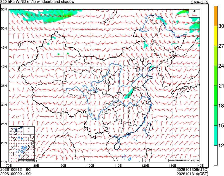 10/09 12时 +090小时