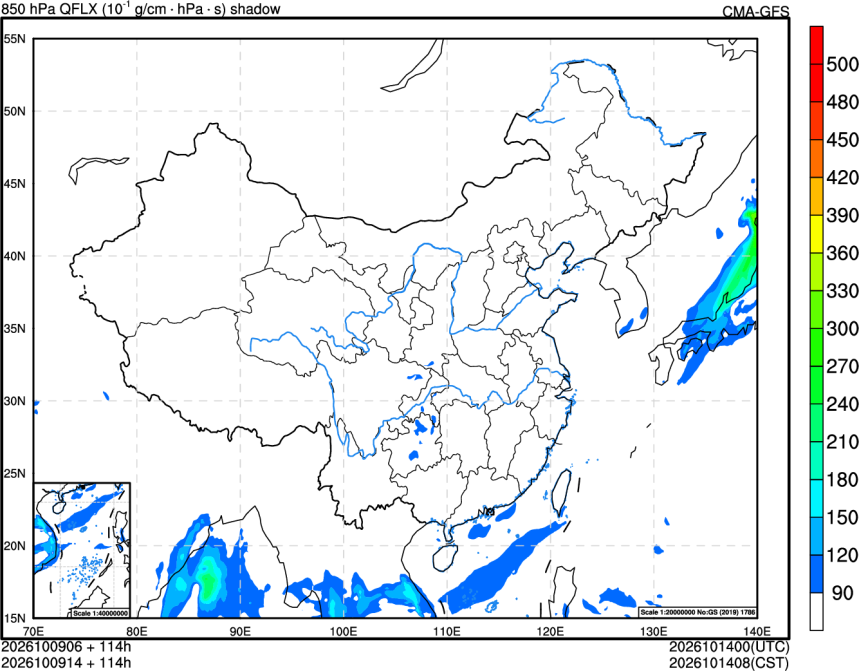 10/09 06时 +114小时