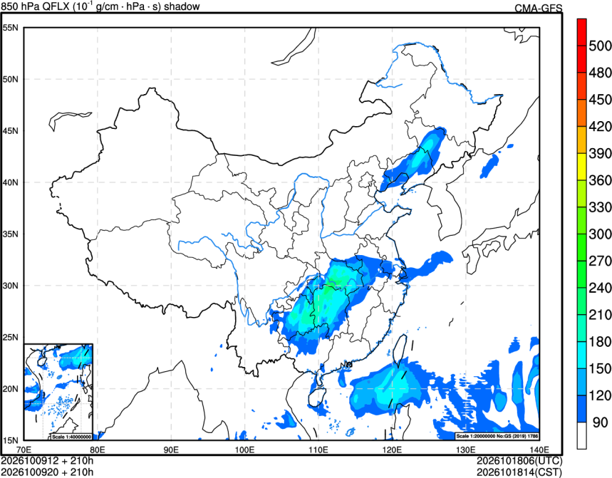10/09 12时 +210小时