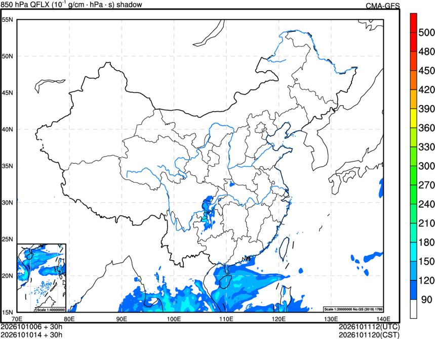 10/10 06时 +030小时