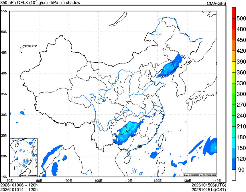 10/10 06时 +120小时