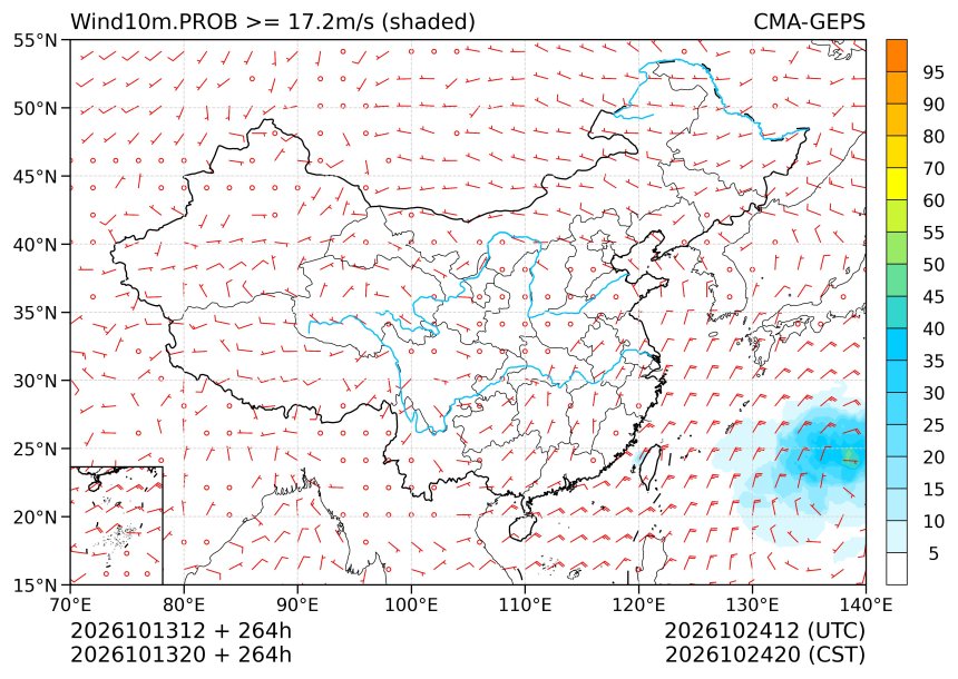 10/13 20时 +264小时