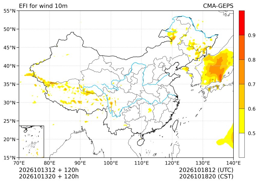 10/13 20时 +120小时