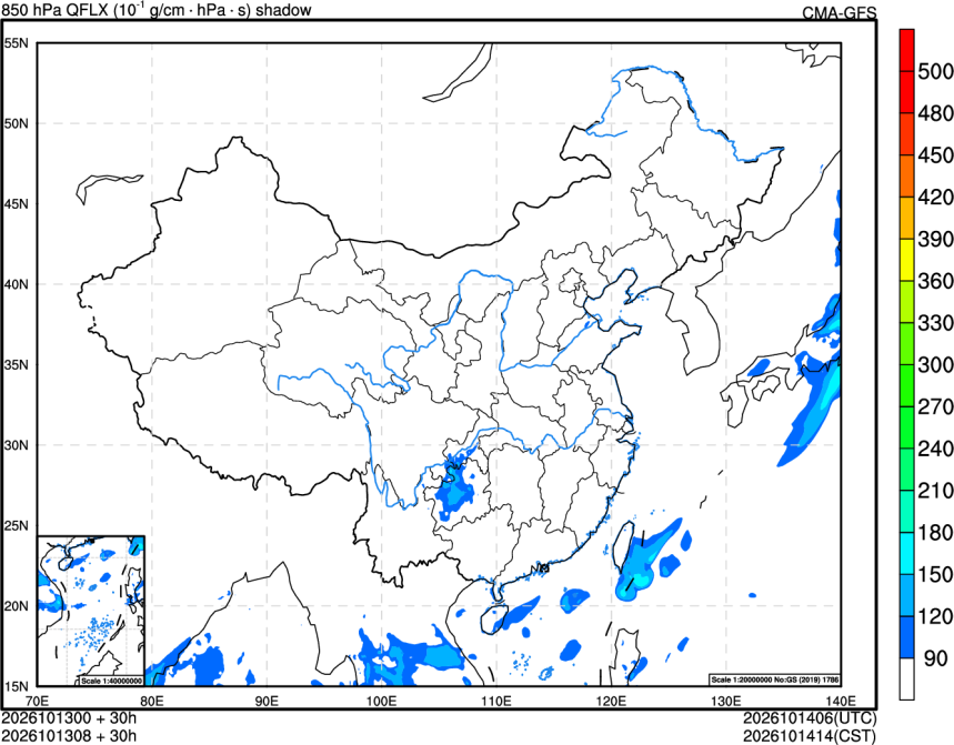 10/13 00时 +030小时