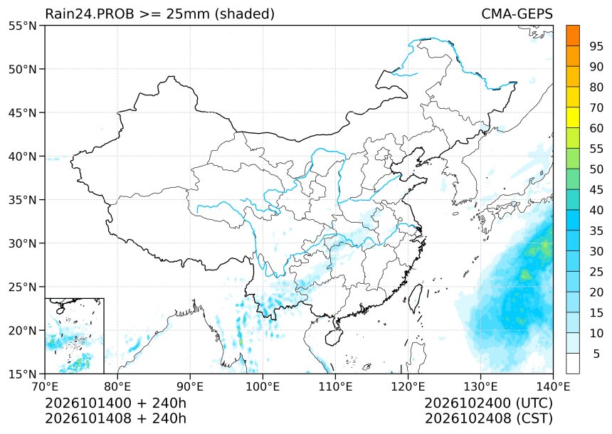10/14 08时 +240小时