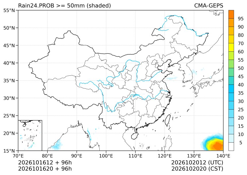 10/16 20时 +096小时