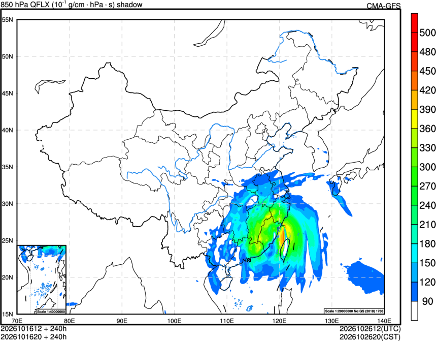 10/16 12时 +240小时