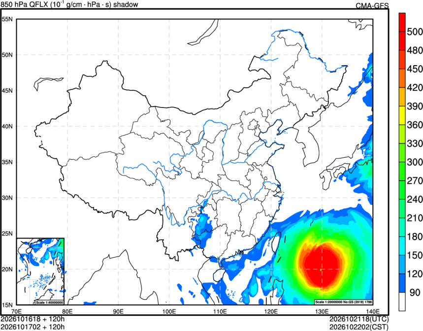 10/16 18时 +120小时