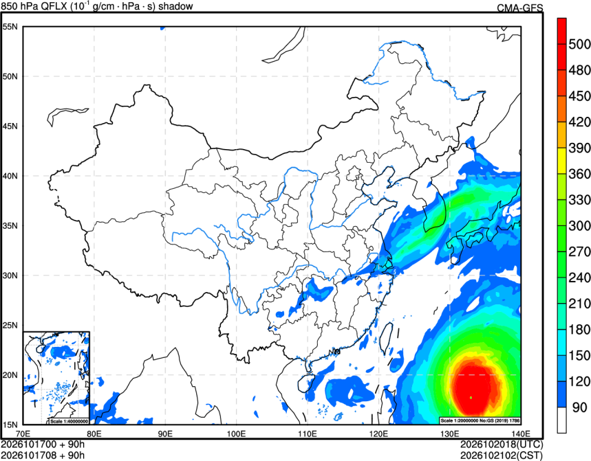 10/17 00时 +090小时