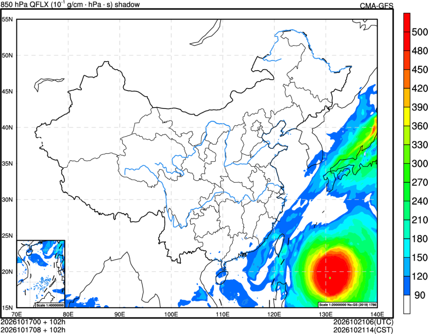 10/17 00时 +102小时