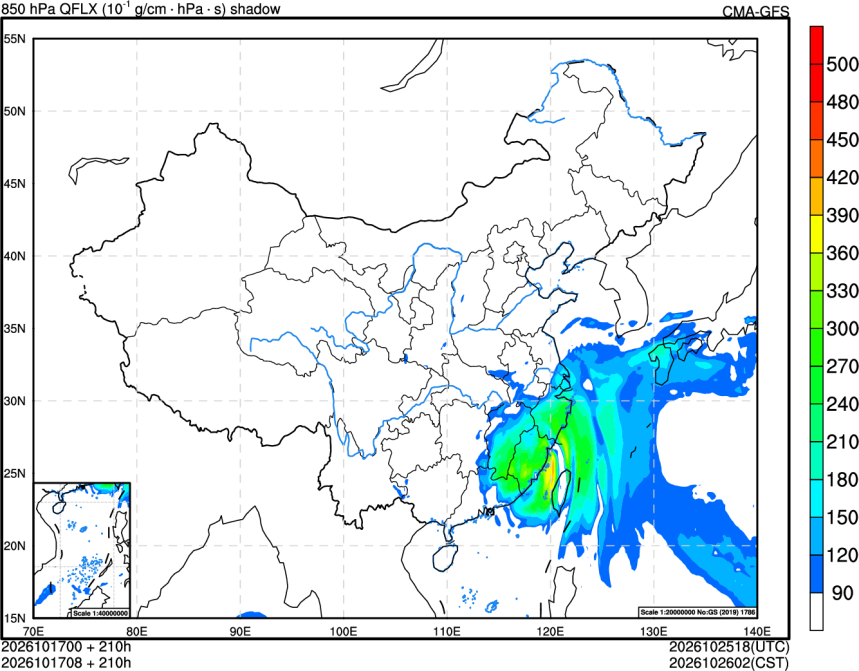 10/17 00时 +210小时