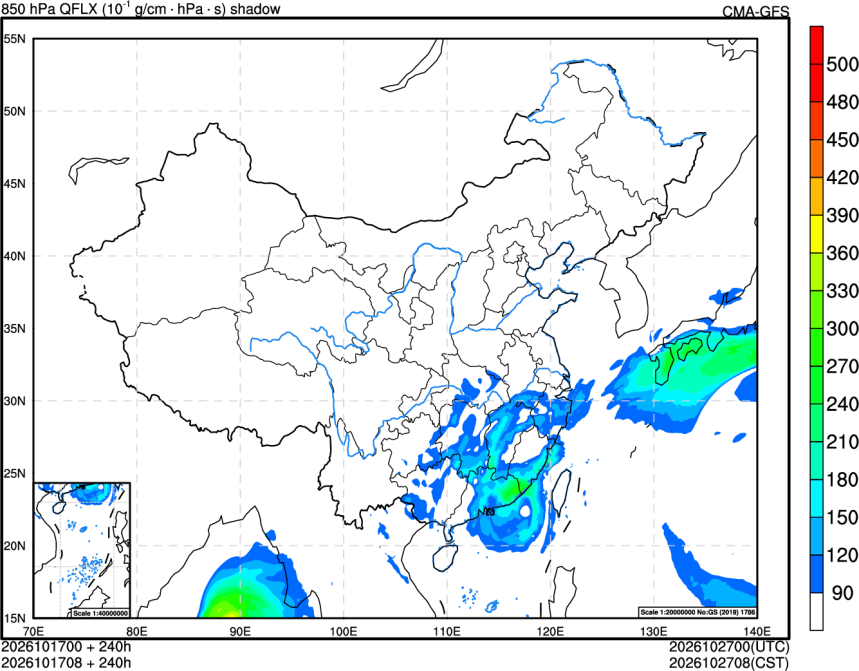 10/17 00时 +240小时