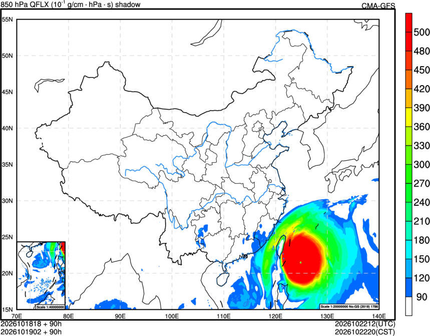 10/18 18时 +090小时