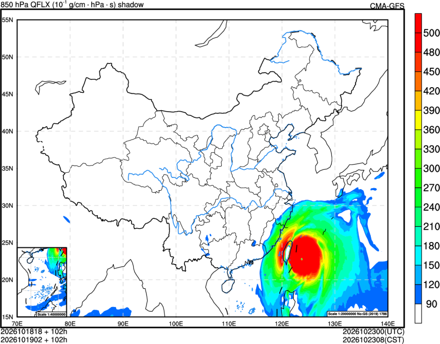 10/18 18时 +102小时