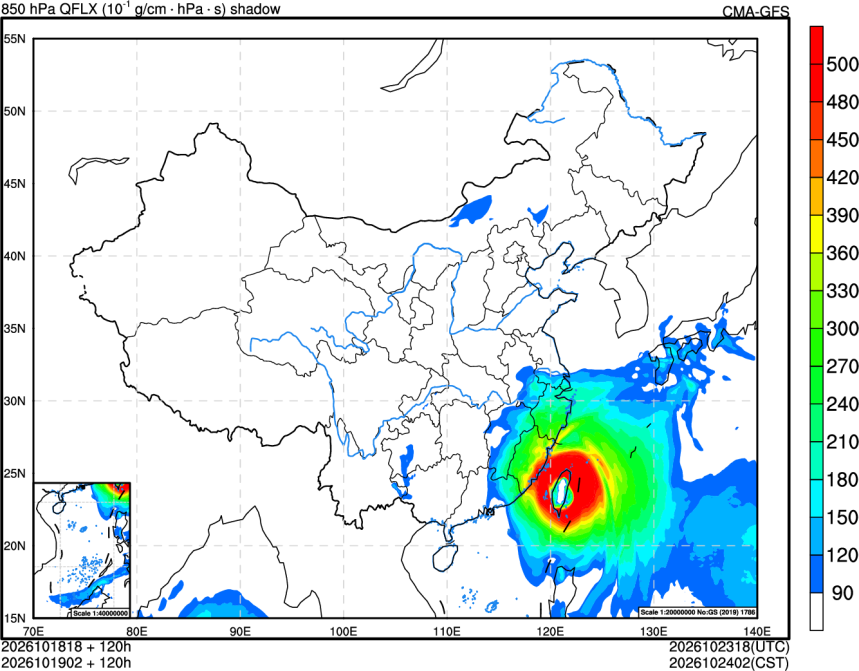 10/18 18时 +120小时