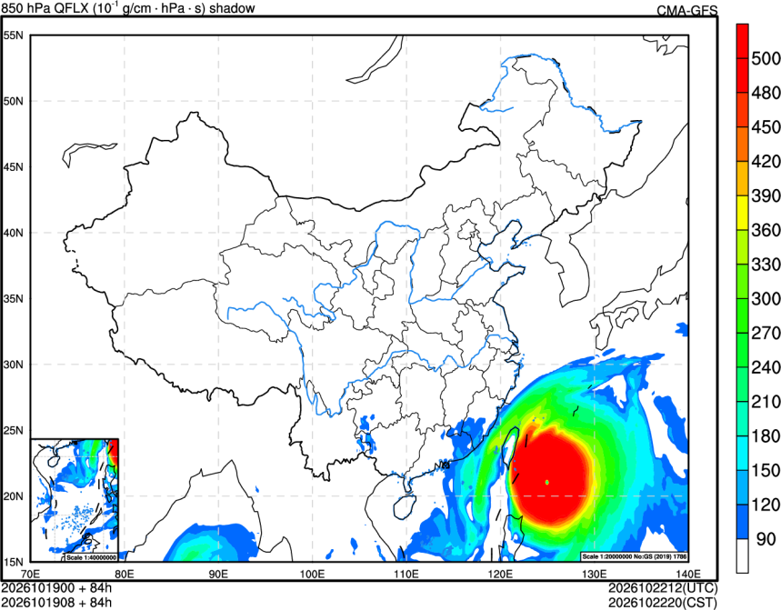 10/19 00时 +084小时
