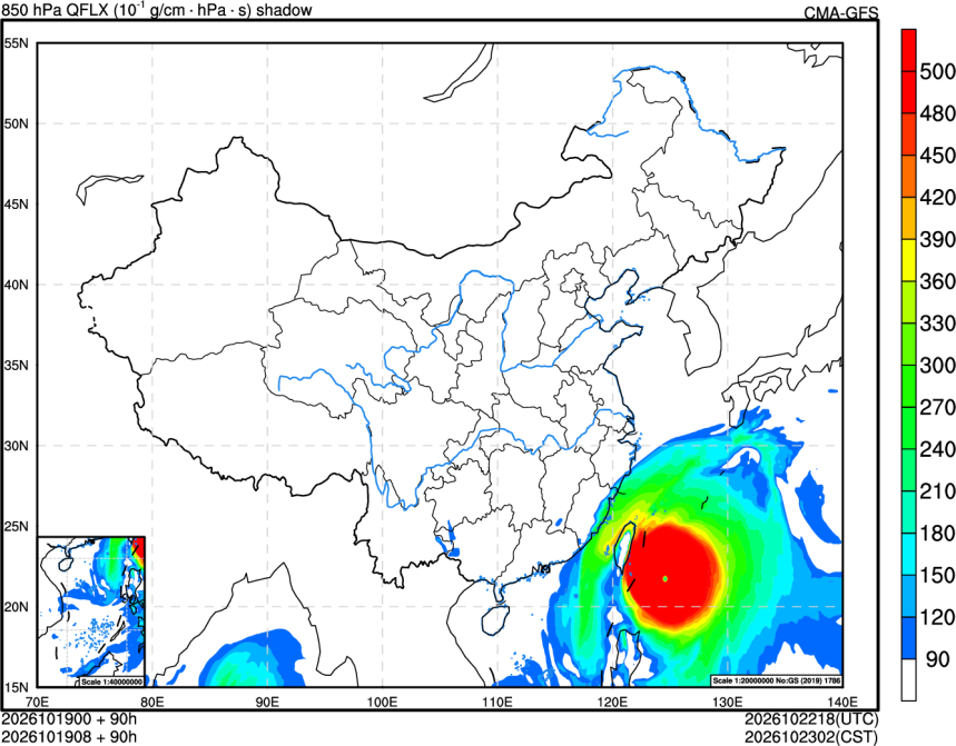 10/19 00时 +090小时